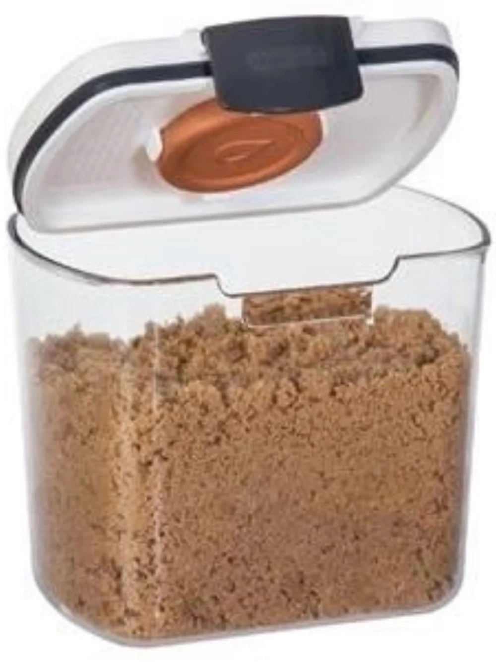 Progressive brown sugar airtight storage container with terra cotta disk, 6 cups